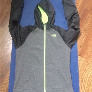 The north face fleece wind jacket